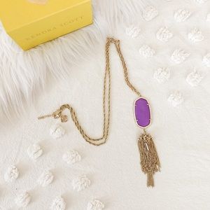 Kendra Scott Purple Rayne Necklace